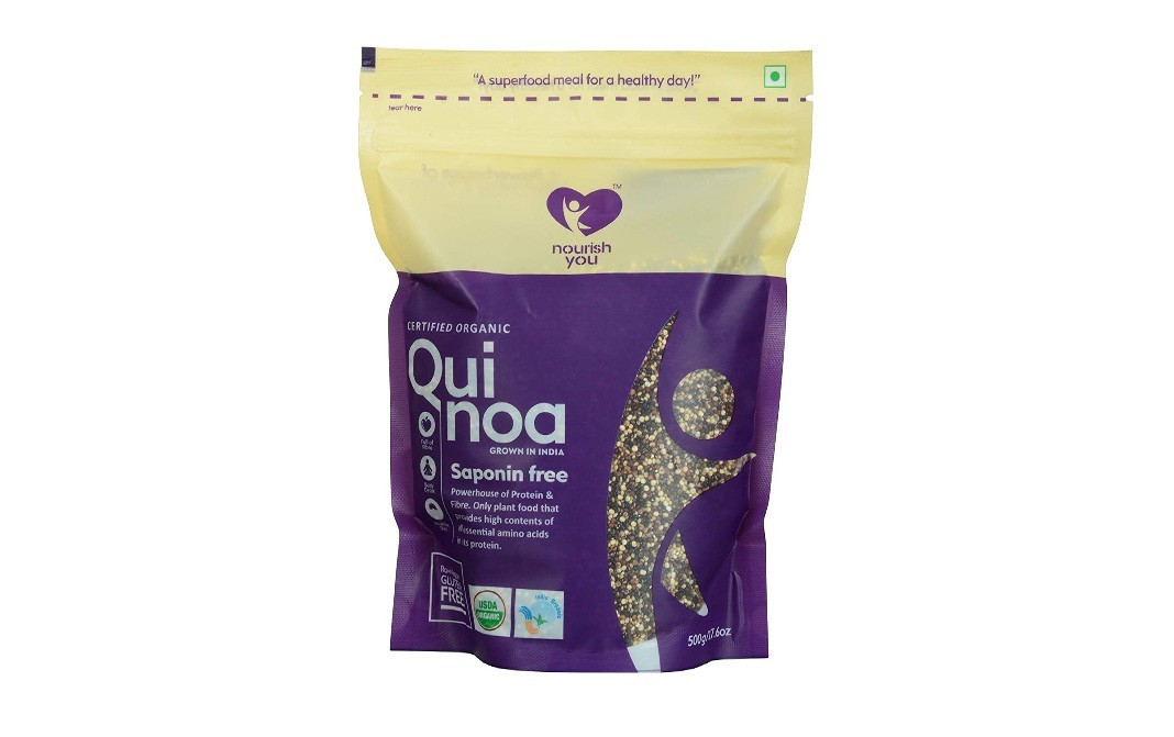 Nourish You Organic Tricolour Quinoa    Pack  500 grams